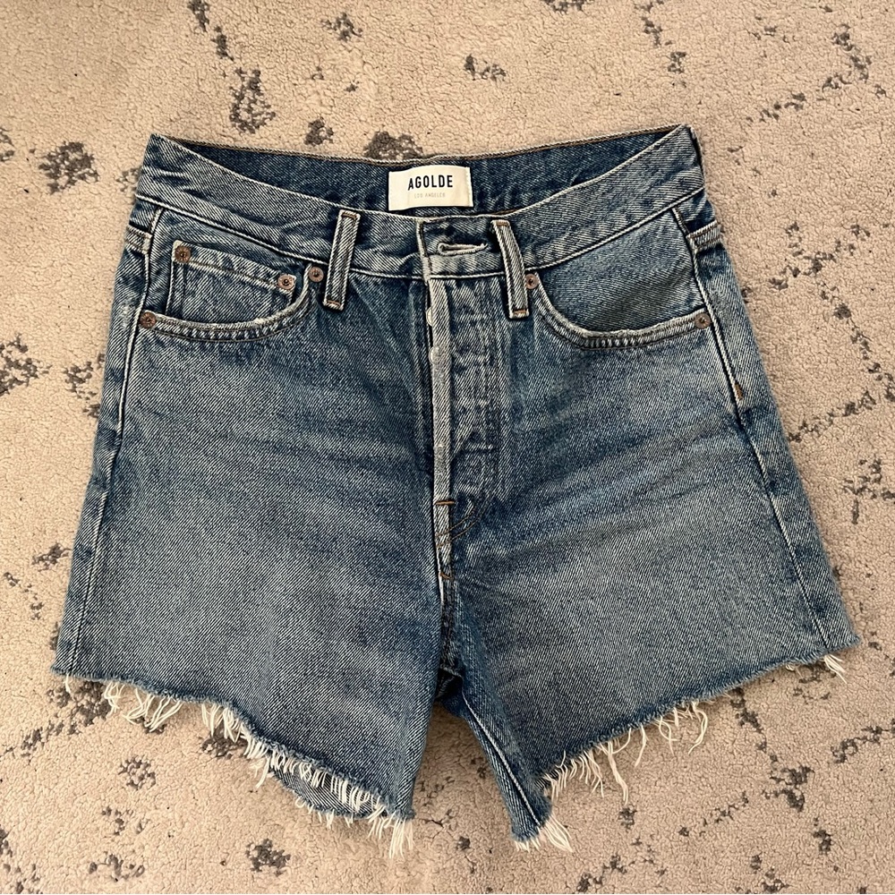 Agolde Riley Jean Shorts
